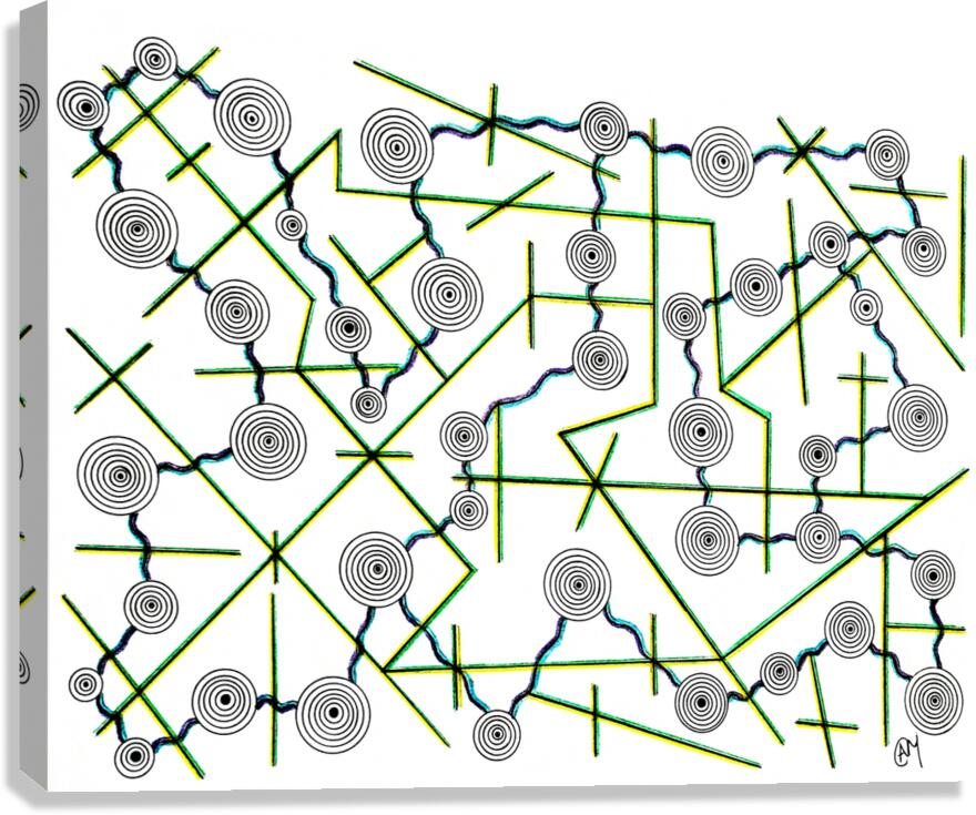 Integrated Circuitry Canvas Print