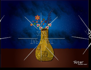 GOLDEN VASE