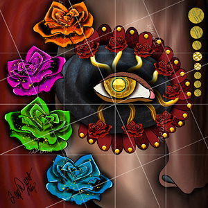 ROSE EYE DAYOFTHEDEAD