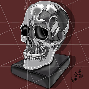 SCULPTURE SKULL