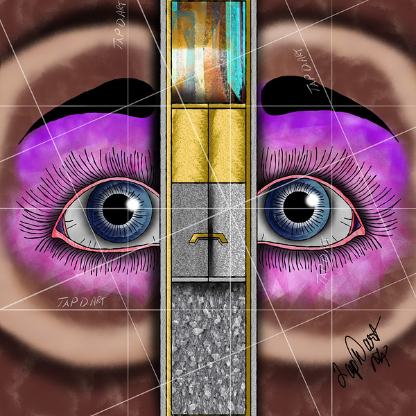 ADOOR BETWEEN MY EYES Print