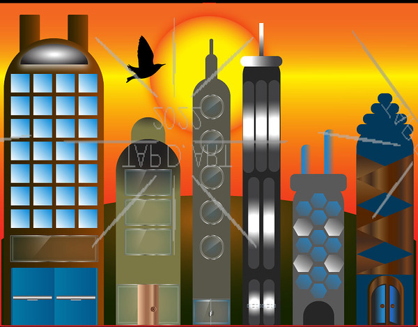 CITY NIGHT Print