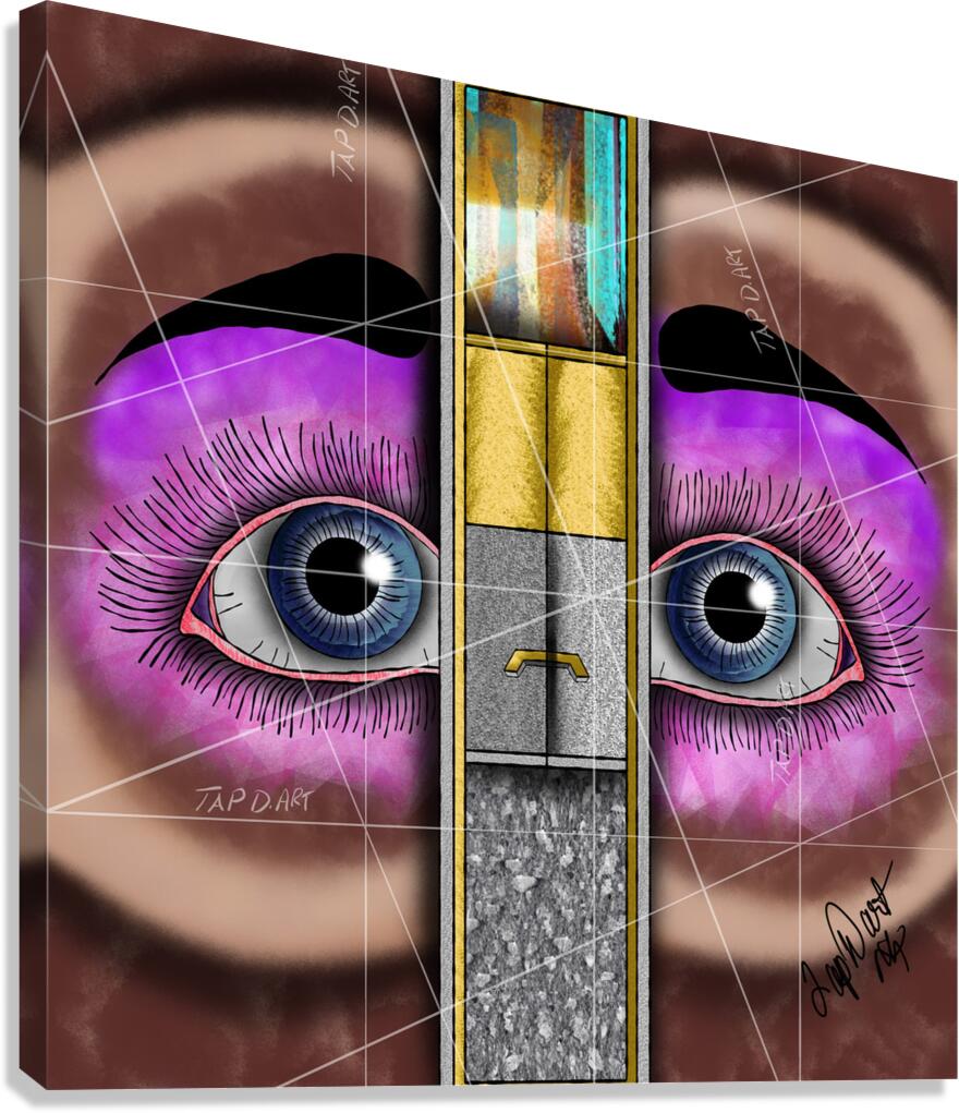 ADOOR BETWEEN MY EYES Canvas Print