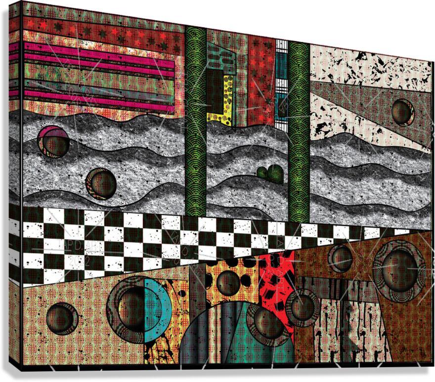 ABSTRACT 1 Canvas Print