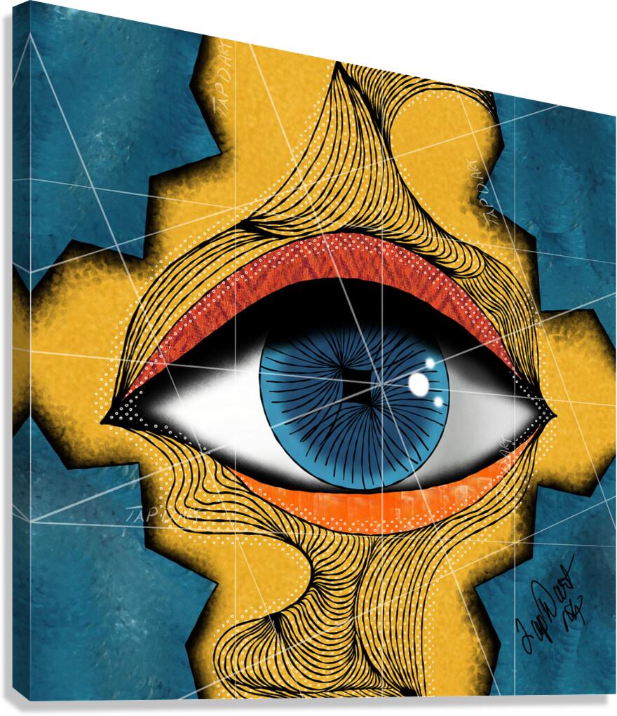 THEEYES HAVE IT Canvas Print