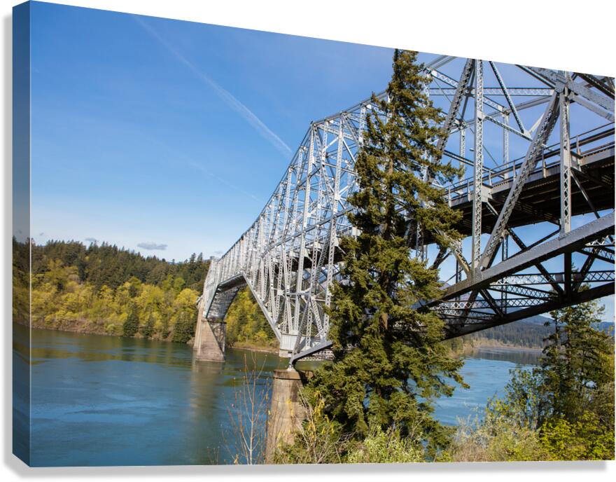 Bridge of the Gods 0855 Canvas Print