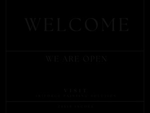 WELCOME OPEN