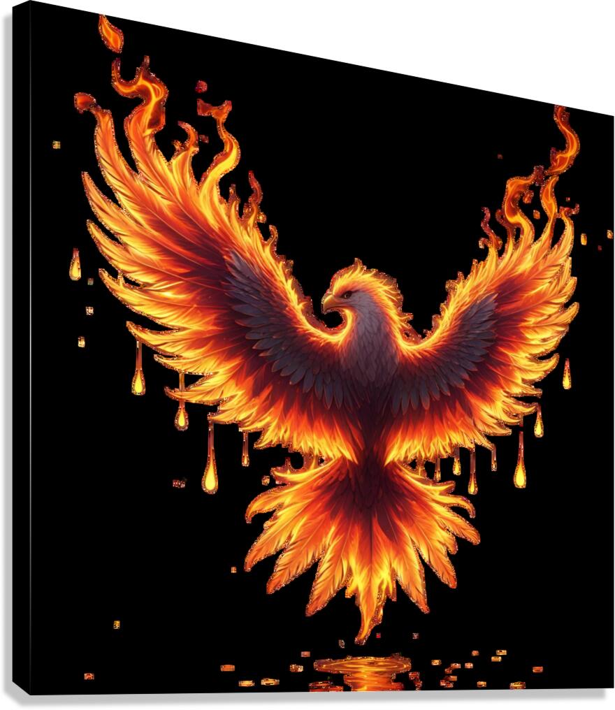 Phoenix Rising Canvas Print