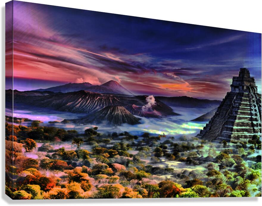 mayaland Canvas Print