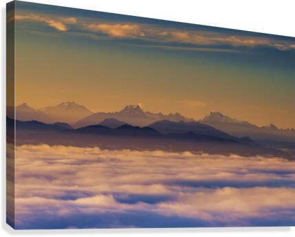 Above the Clouds Canvas Print