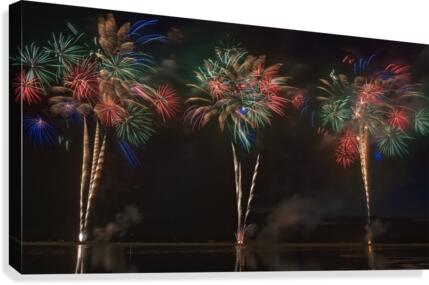 Final Triple Finale Canvas Print