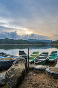 Colombia Fishing Canoes