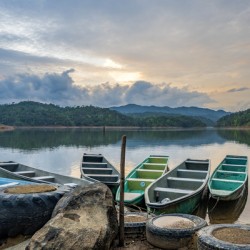Colombia Fishing Canoes