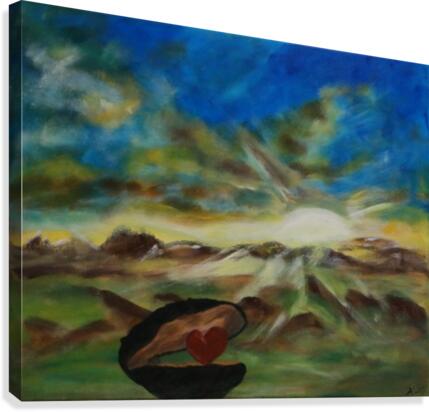Finding Love Canvas Print