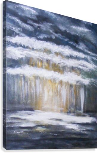 Cloud busting  Canvas Print