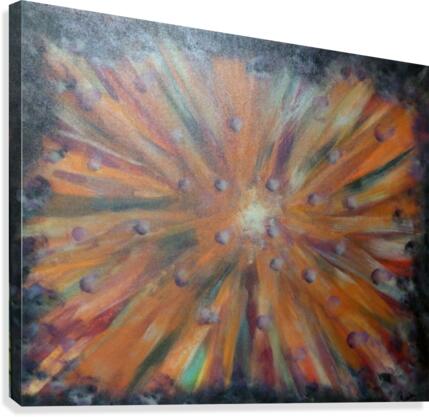 Bang Canvas Print