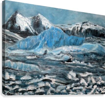 Cool Blue Canvas Print