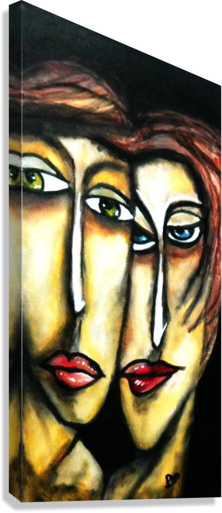 CUT FROM THE SAME CLOTH Canvas Print