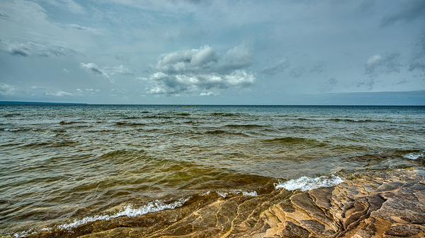 Michigan’s Upper Peninsula Lake Michigan Beach by Abellard Photography