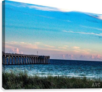Sunset Beach Canvas Print