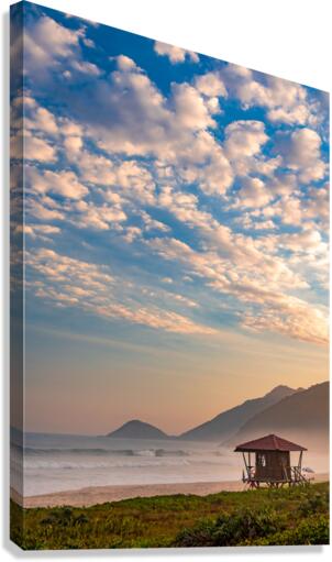 Lifeguard Tower Canvas Print