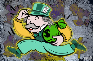 Mr Monopoly Chapelier Fou