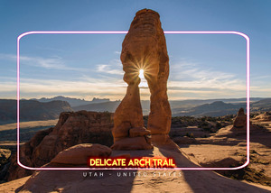 Delicate Arch Trail  Utah   United States