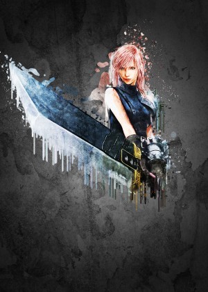 lightning returns final fantasy Abstract Painting