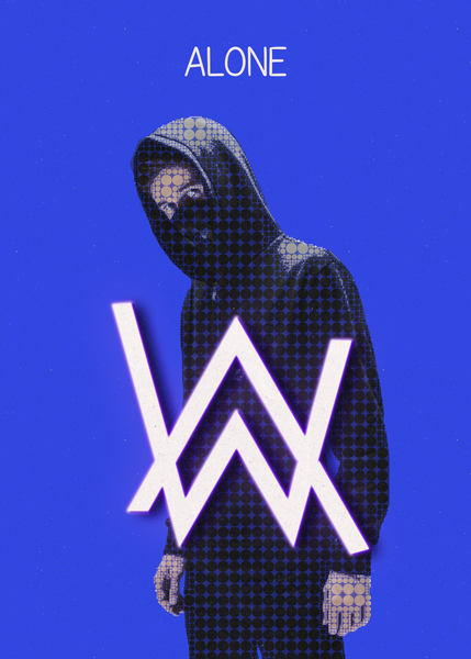 Alone   Alan Walker Print
