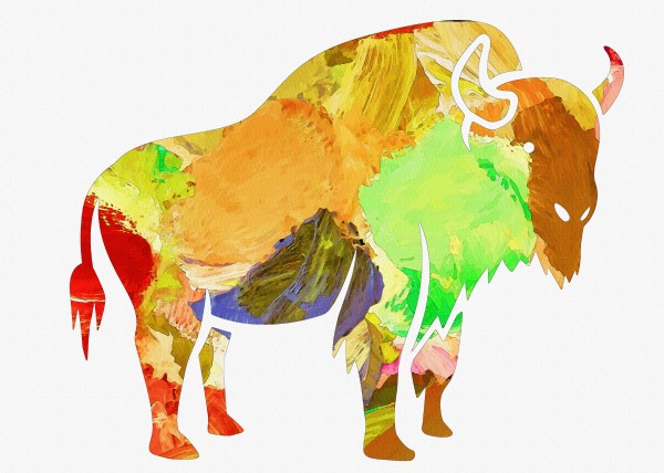 Bison Print