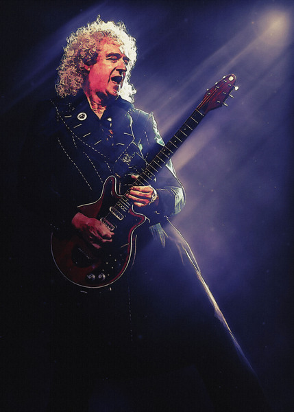 Brian May 3 Print