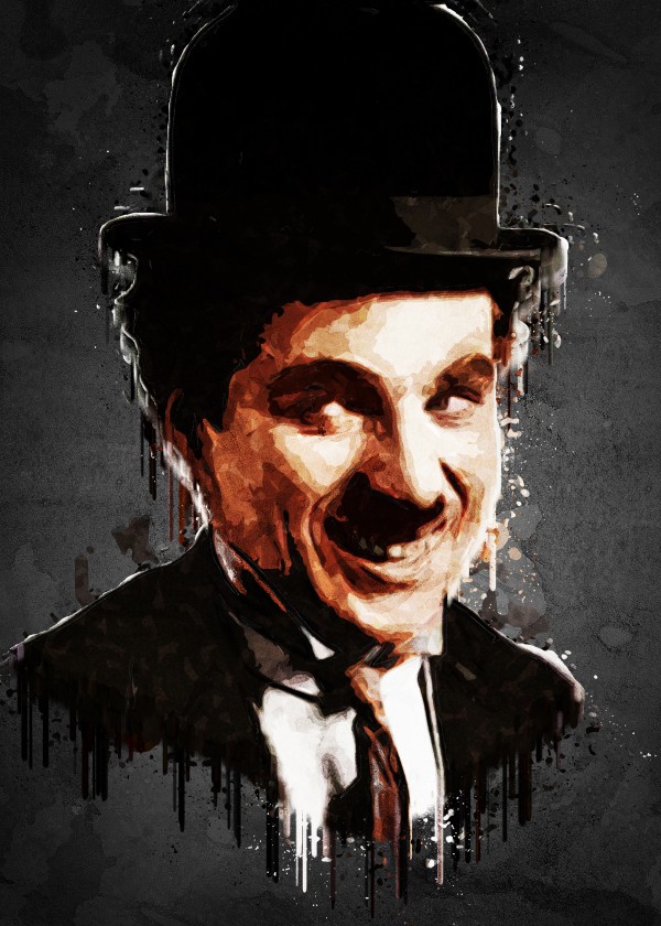 Charlie Chaplin. Print