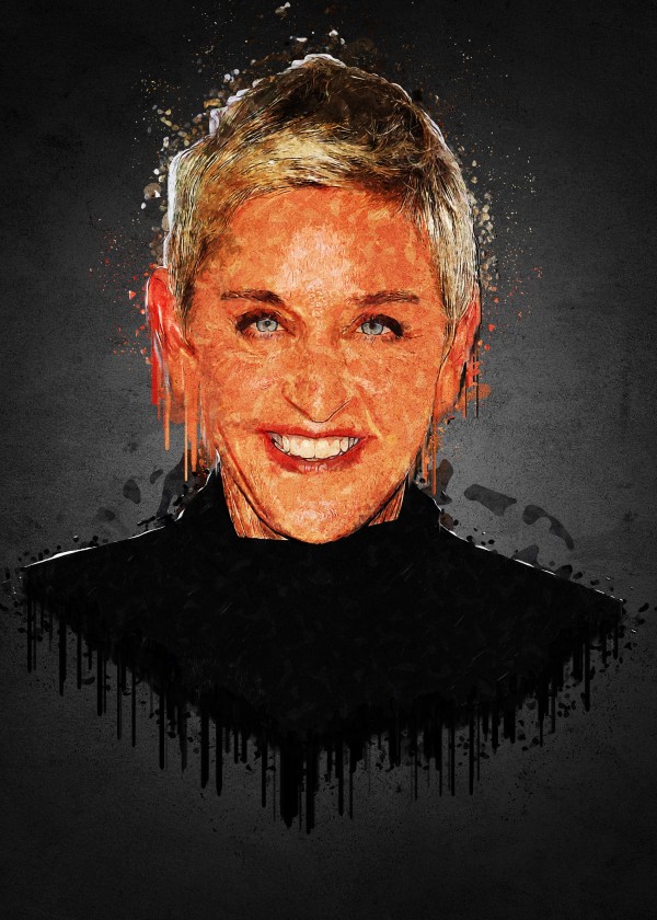 Ellen DeGeneres. Print