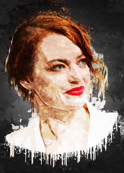 Emma Stone Print