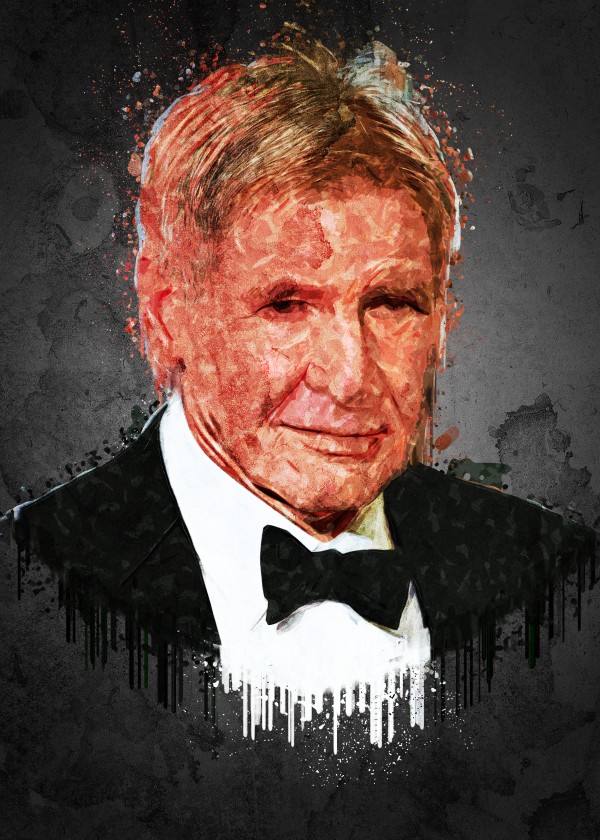 Harrison Ford. Print