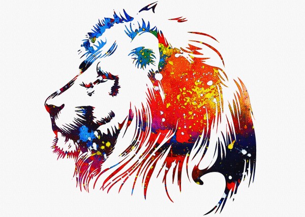 Lion Print