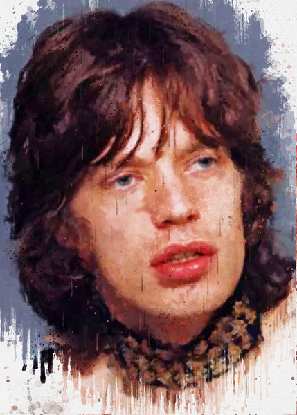 Mick Jagger Print