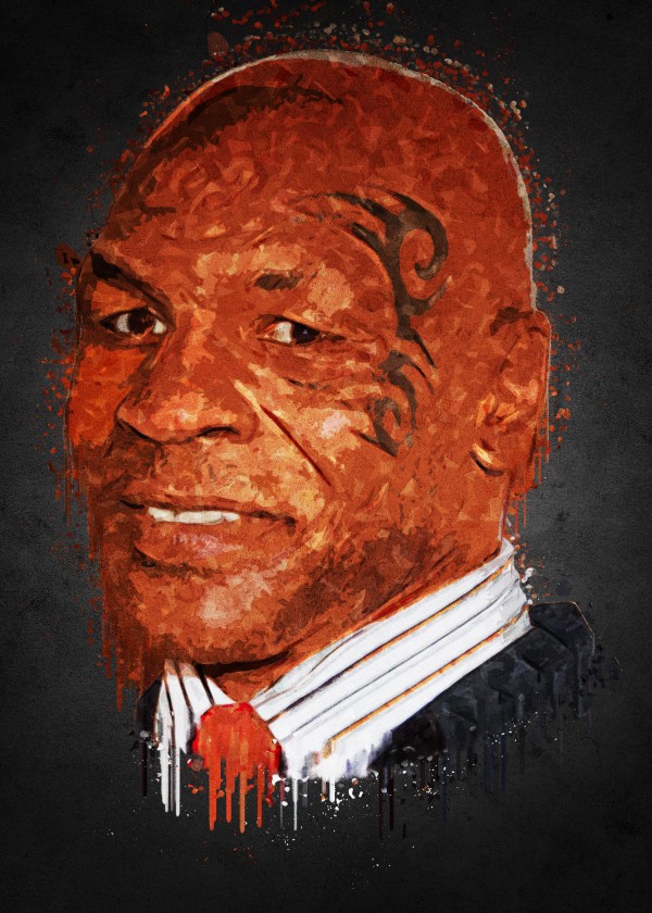 Mike Tyson. Print