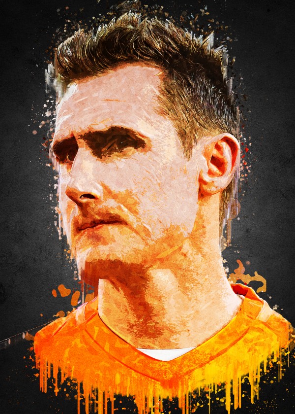 Miroslav Klose. Print