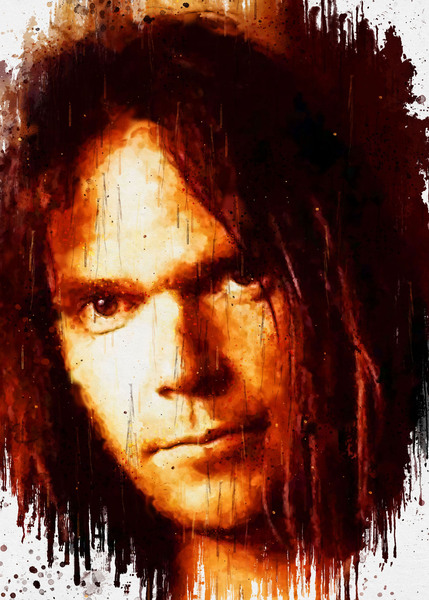 Neil Young Print