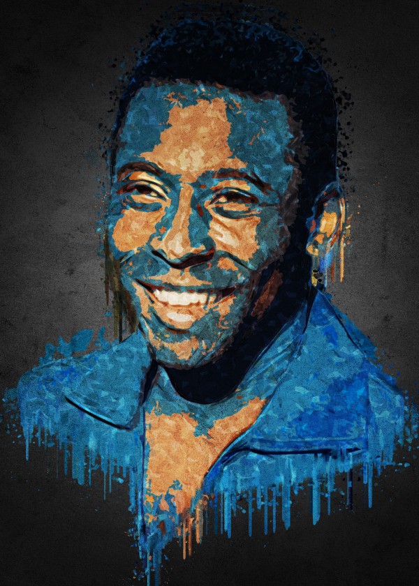 Pele. Print