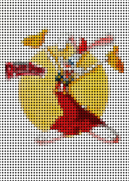 Roger rabbit Print
