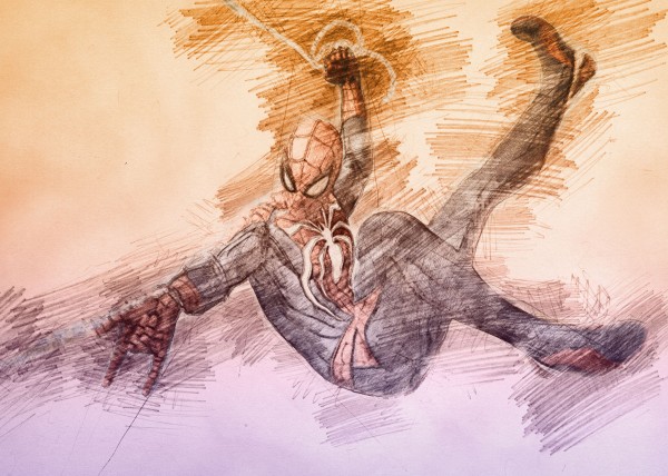 Spiderman Print