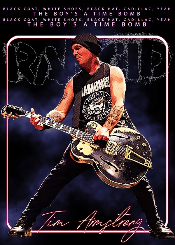 Tim Armstrong Rancid   by Gunawan Rb