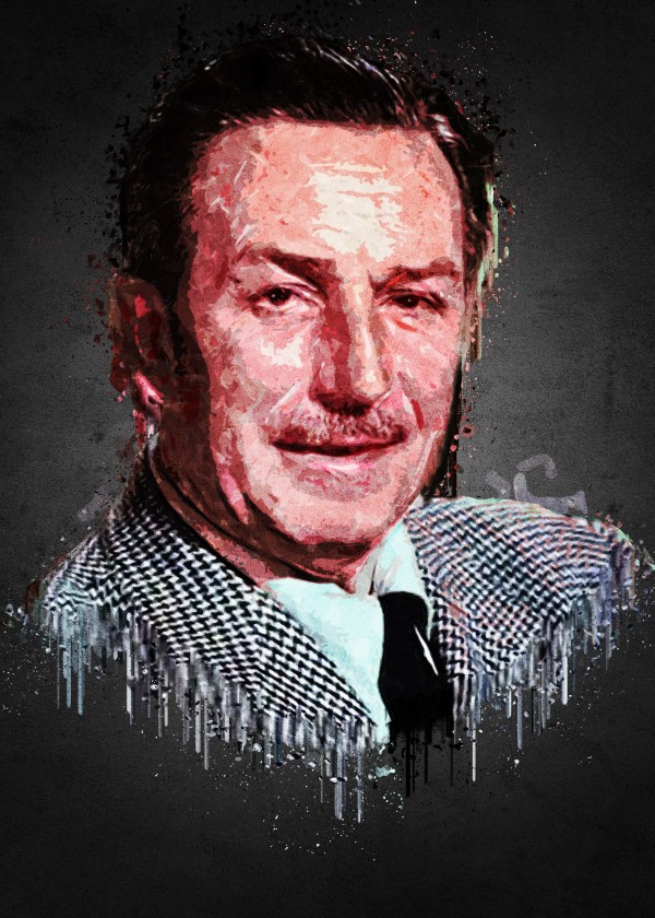 Walt Disney. Print