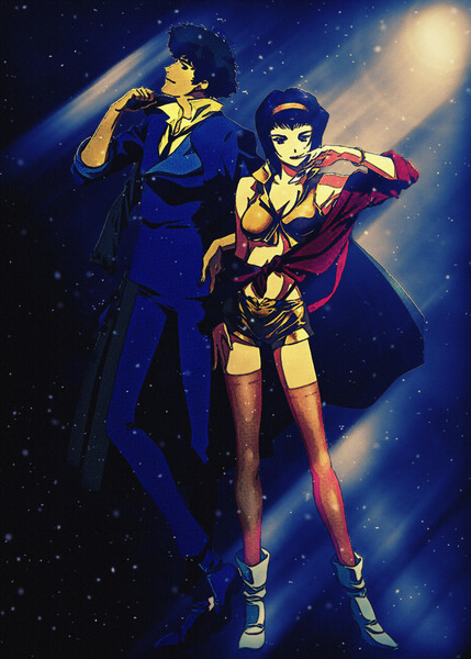 Spike Faye Cowboy Bebop by Gunawan Rb Wall Art