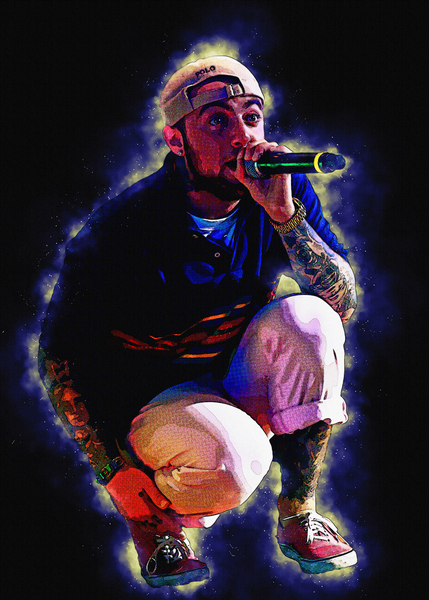 mac miller Print