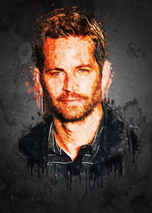 paul walker. Print