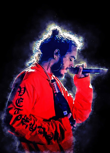 pos malone  Print