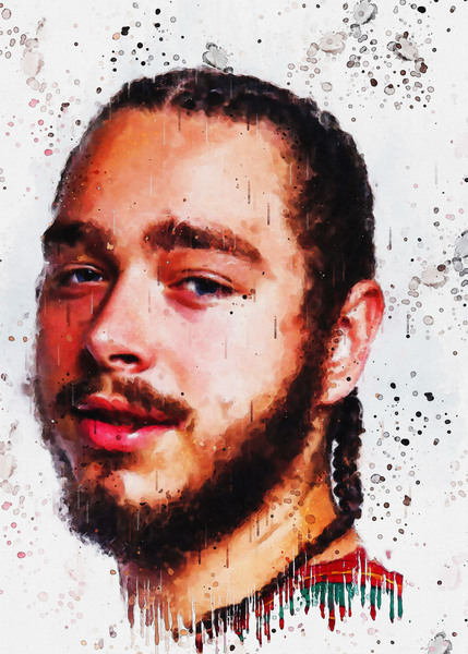 post malone2 Print